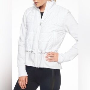 Athleta White Fjord Hybrid Primaloft Jacket
